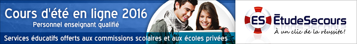 ÉtudeSecours: Cours d'été en ligne 2016-Personnel enseignant qualifié