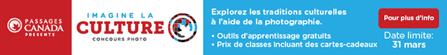 Imagine la culture : Concours photo. Pour plus d'info»