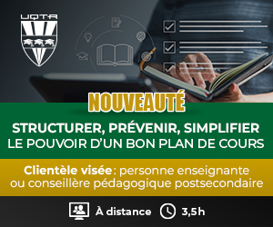 Le pouvoir d'un bon plan de cours : structurer, prévenir, simplifier